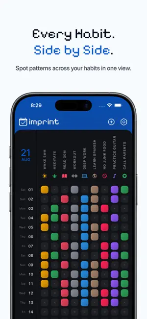 Imprint: Habit Tracker screenshot 3