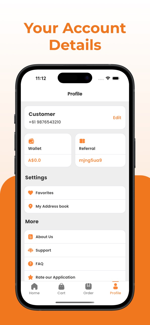 iPhone screenshot