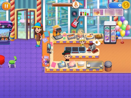 Vlad and Niki: Cafe Game iPad screenshot 5 - Games app