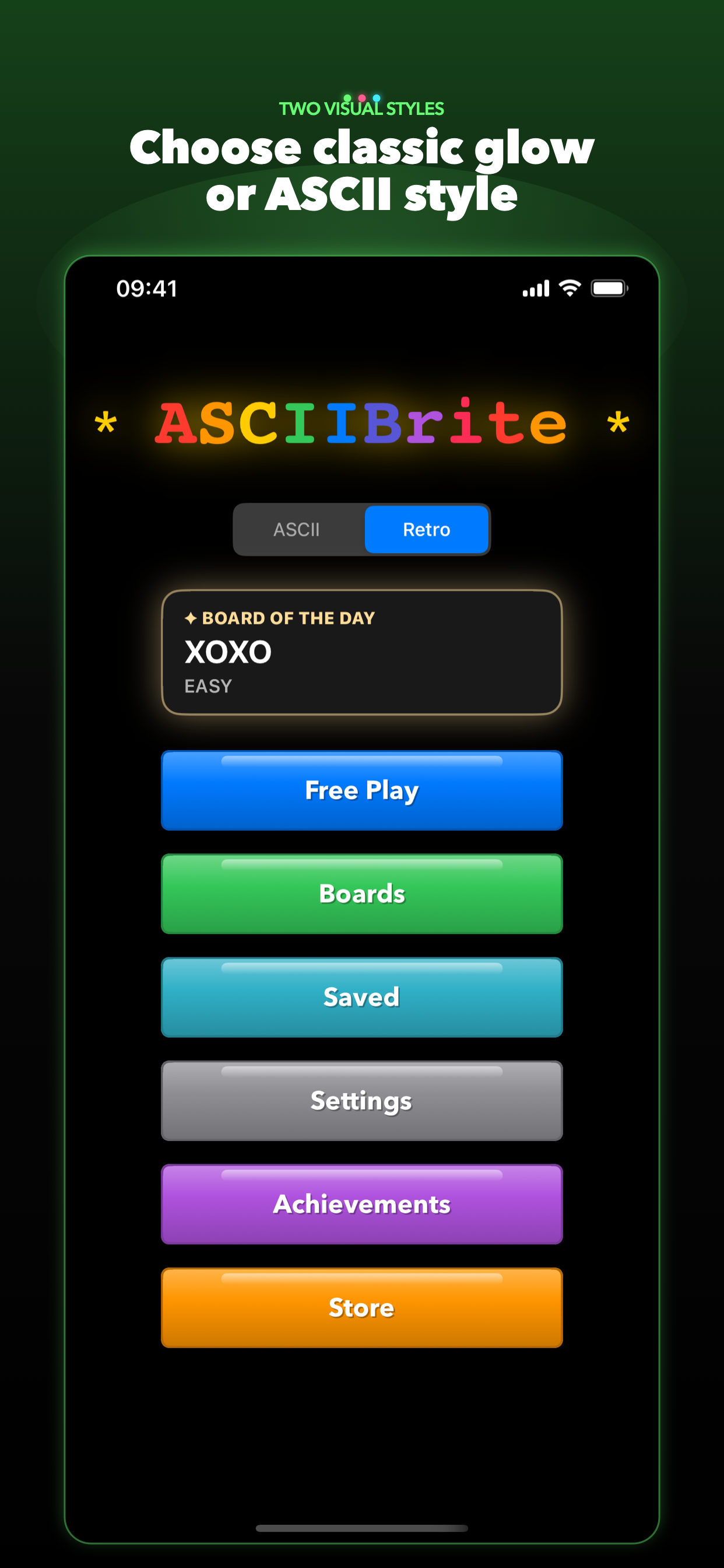 AsciiBrite: Glowing Peg Art screenshot 6