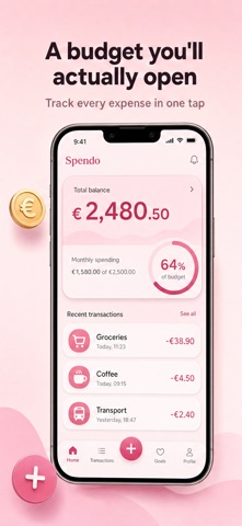 Budget & Expense: Spendo iPhone screenshot