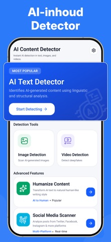 AI-inhoudsdetector, humanizer iPhone screenshot 5