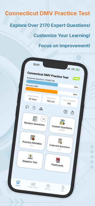 Connecticut DMV Practice Test Screenshot 1 of 6