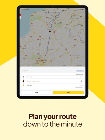 Fastned - EV charging app iPad screenshot