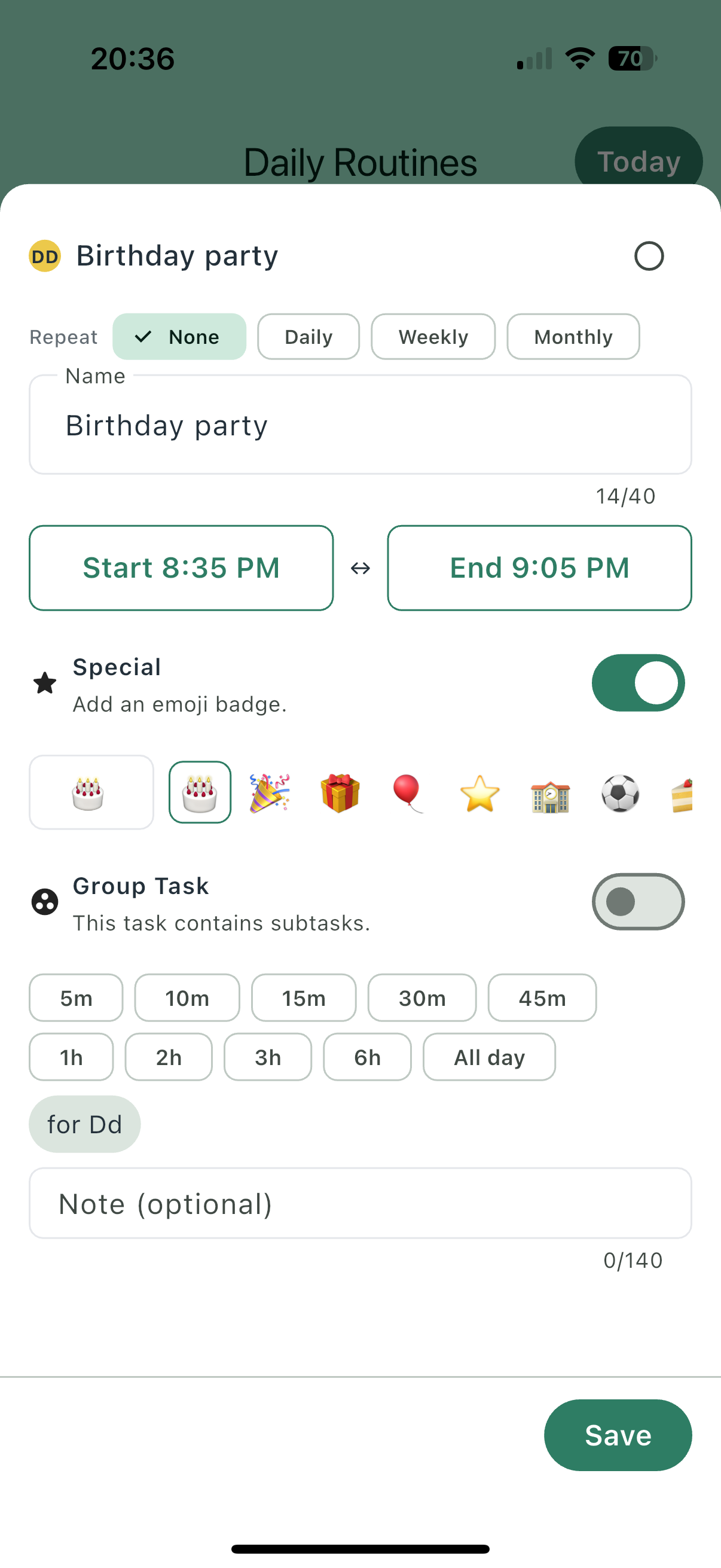 TiniRoutine: Family Organiser screenshot 7