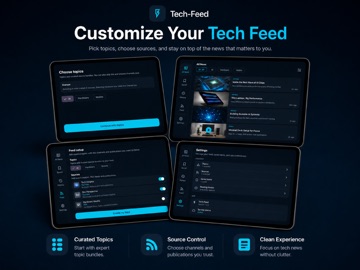 Tech-Feed: AI Tech News iPad screenshot 3