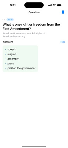 US Citizenship Preparation Screenshot 5 of 6
