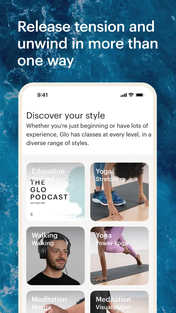 Glo | Yoga and Meditation App iPhone App Screenshot 4 – Gesundheit & Fitness