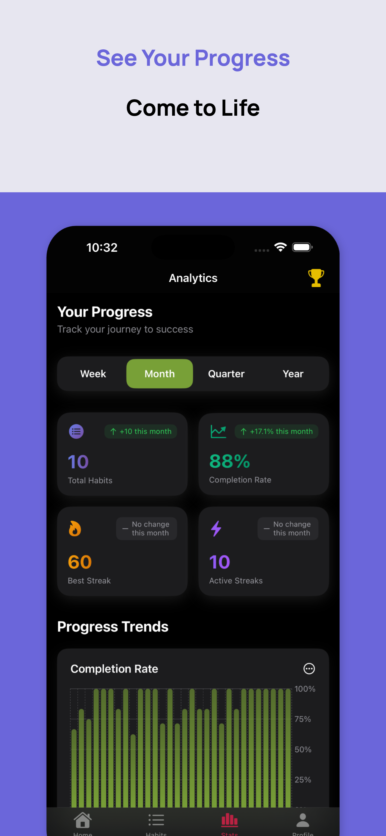 Streakify Habit & Life Tracker