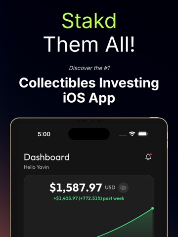 Stakd: Buy & Sell Collectibles iPad screenshot