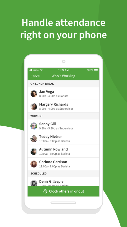 #6. When I Work Staff Scheduling (iOS) Bởi: When I Work, Inc.