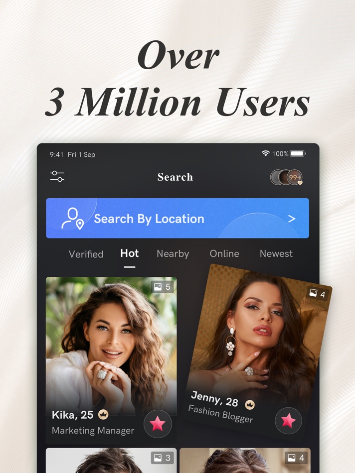 #2. Luxy - Selective Dating App (iOS) 由: Luxy Inc.