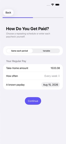 Paycheck Ahead: Bill Planner Screenshot 3 of 10
