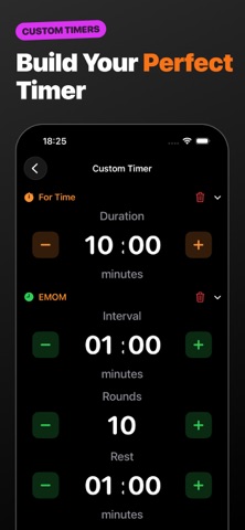Workout Timer: HIIT, EMOM, WOD Screenshot 4 of 5
