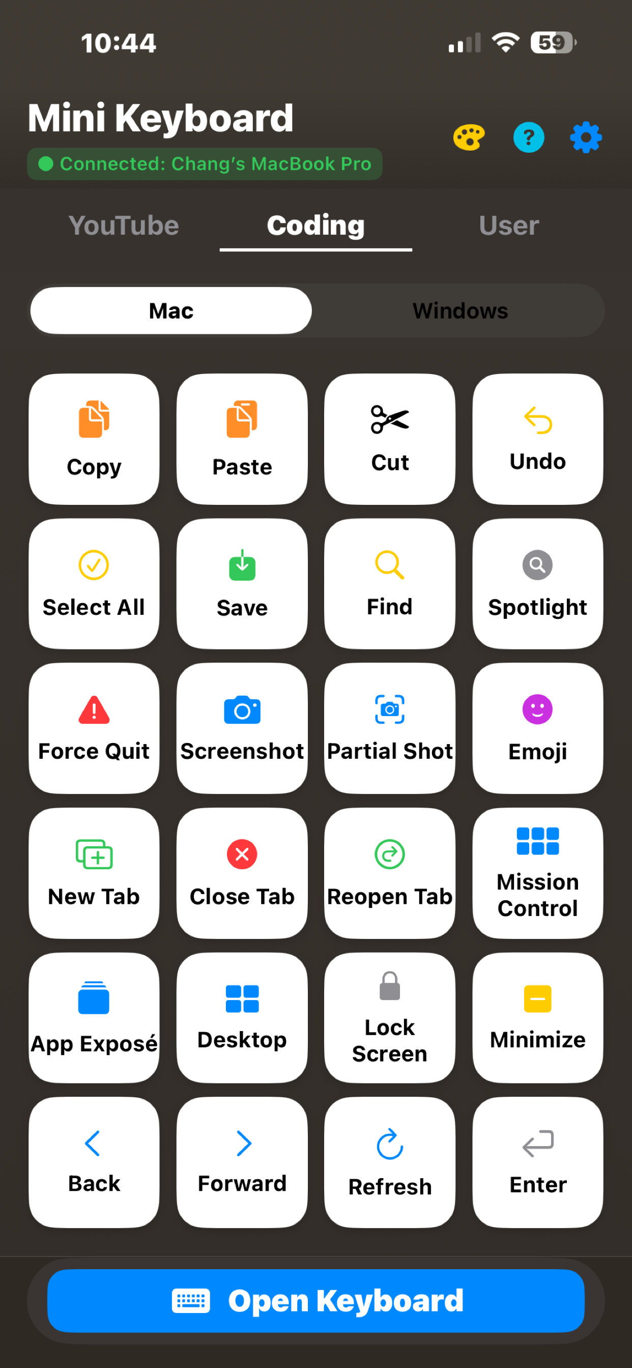 Mini Keyboard screenshot 2