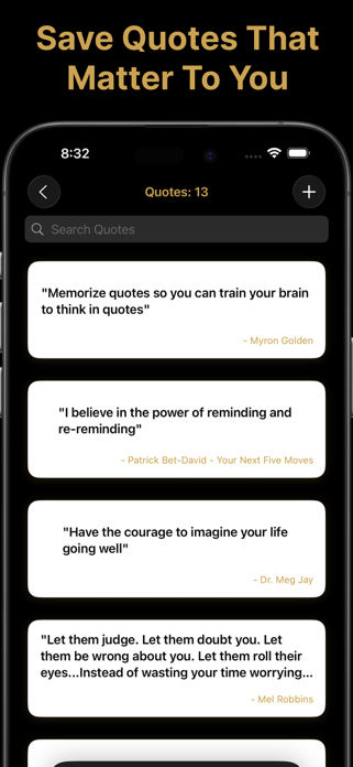 MyQuotes. Screenshot 1 of 8