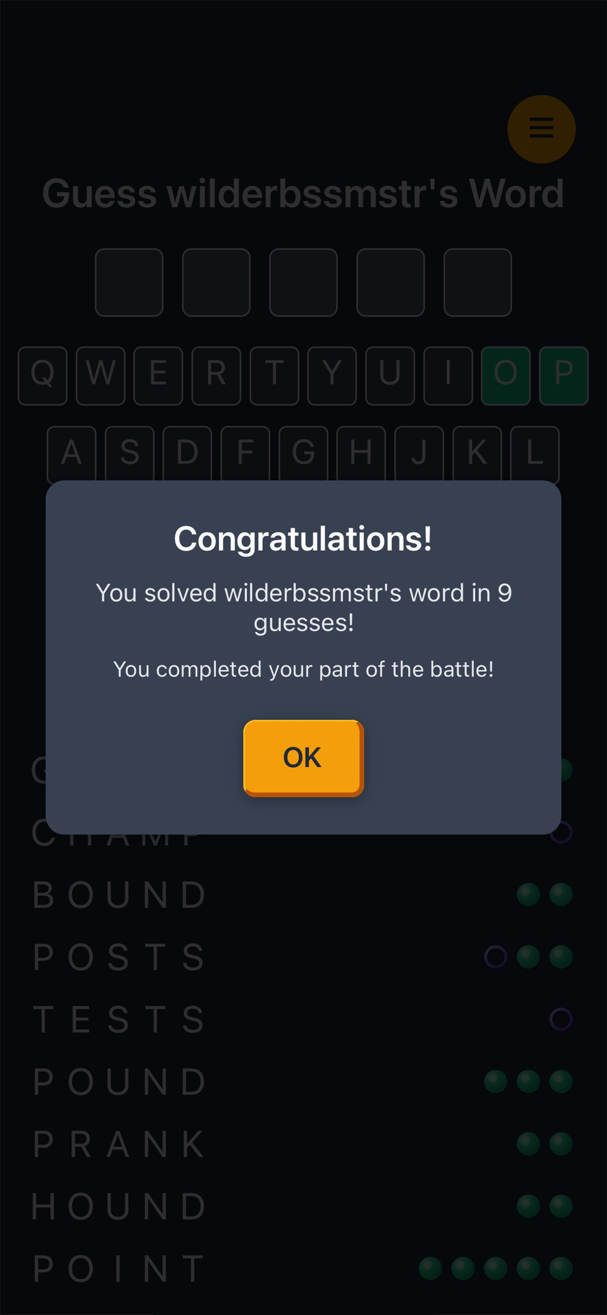 WhatWord Battle screenshot 4