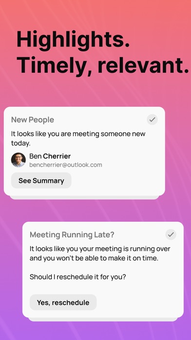 moment: work & life calendar Screenshot
