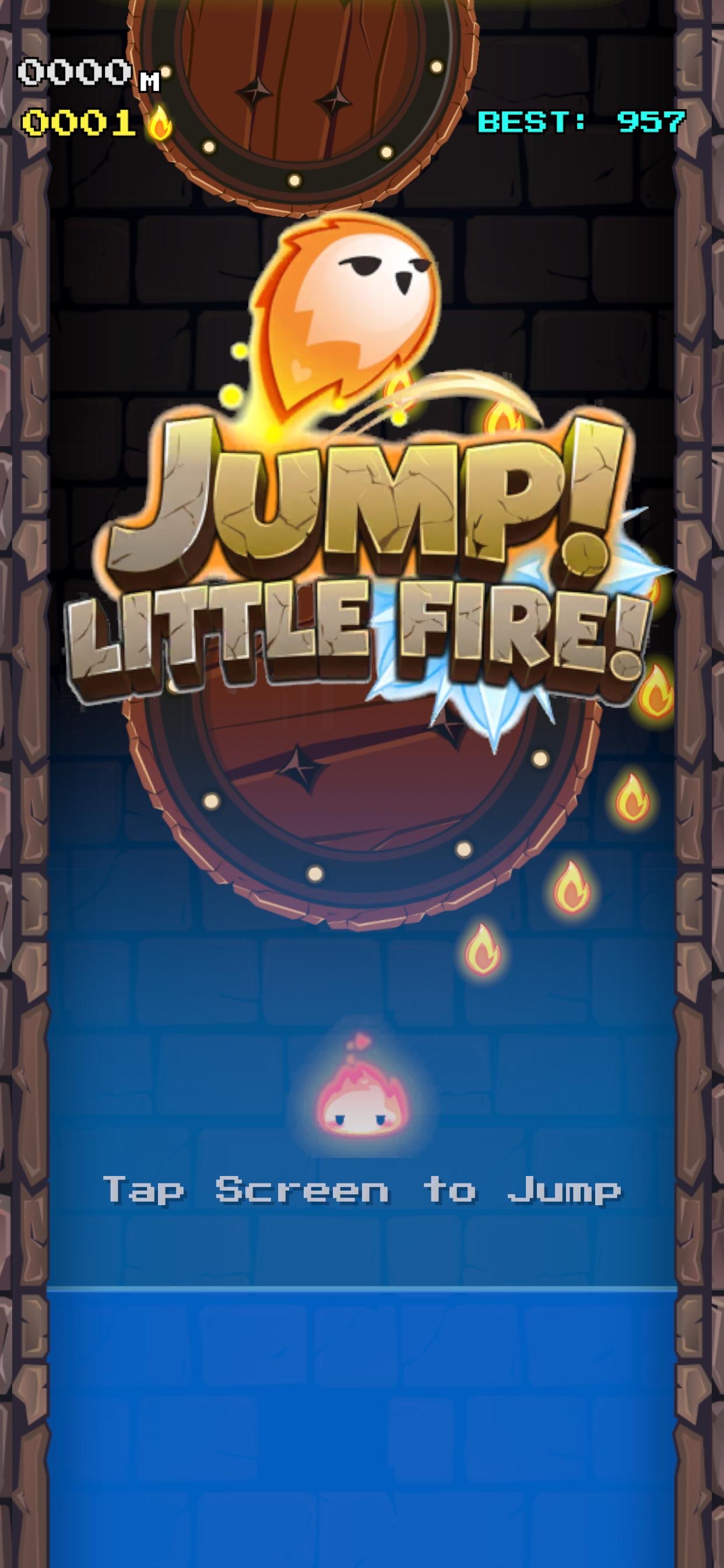 Screenshot 1 of Jump! Little Fire!