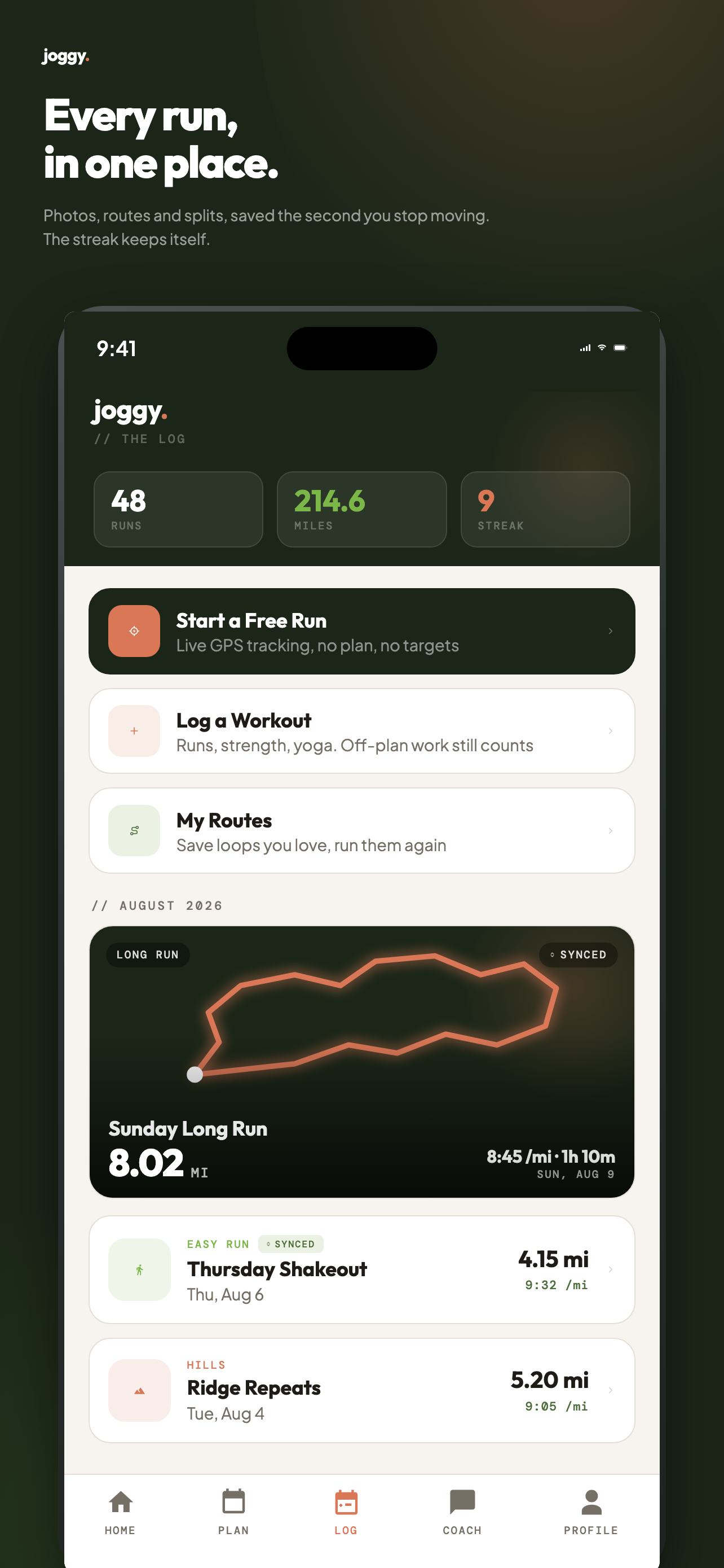 Joggy: Coach for Hobby Joggers screenshot 5