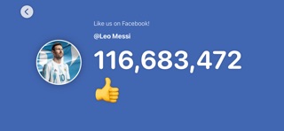 Likes Pro: Social Counter iPhone screenshot