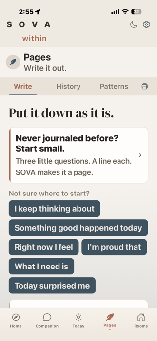 SOVA within Screenshot 5 of 7