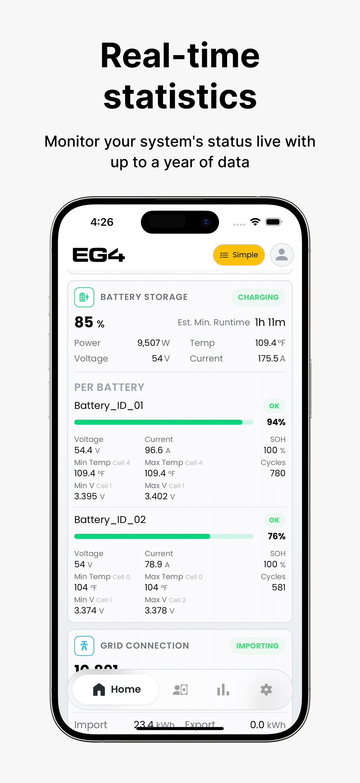 EG4 Connect screenshot 2