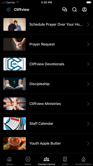 Cliffview Church Screenshot