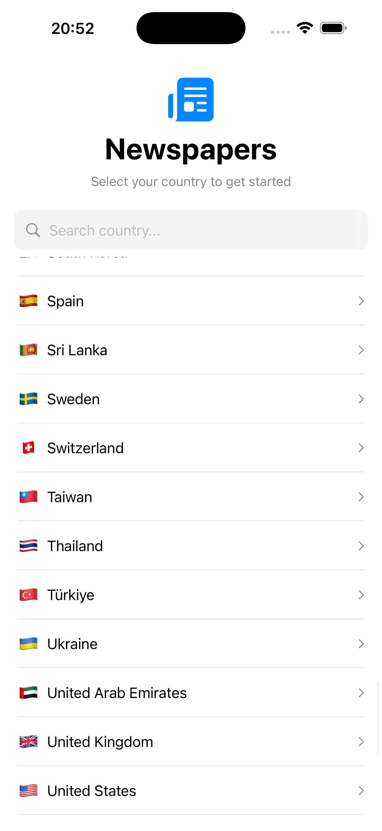 World News: Daily Newspapers screenshot 1