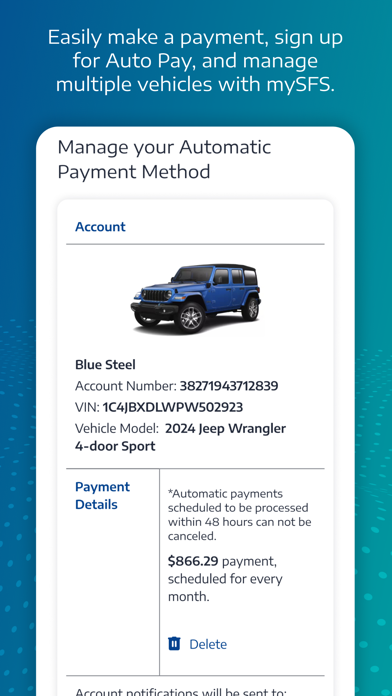 mySFS by Stellantis Financial screenshot 5