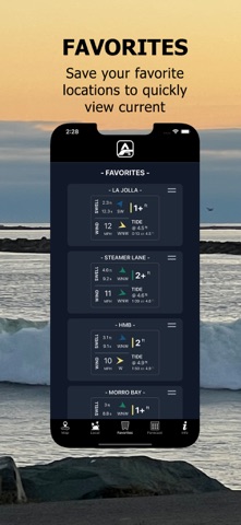 A-Frame: Surf Forecast screenshot