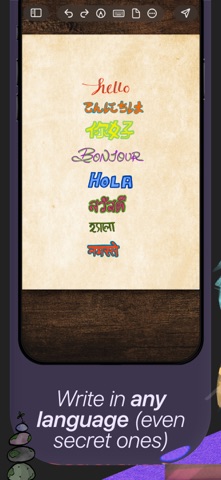 Lettre.app - PenPals for life iPhone screenshot