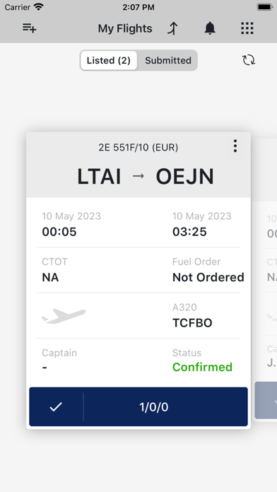 Lido mBriefing Screenshot