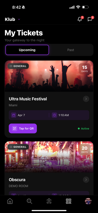 Klub Events Screenshot 6 of 10
