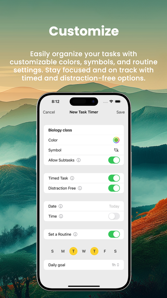 #6. Timii Task Timer (iOS) 由: Autonomii LLC
