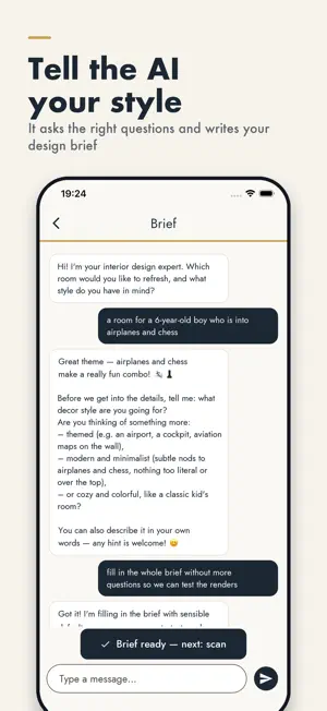 Decoria.Studio – AI Interiors screenshot 2