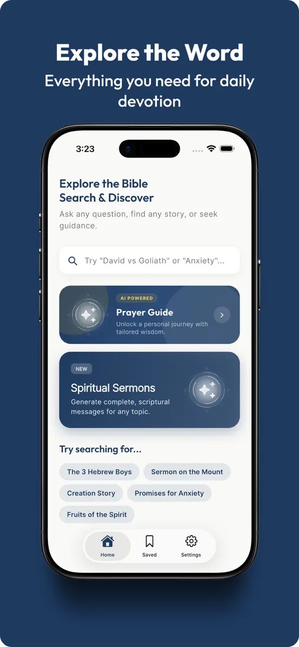 #1. Haven Guide: Smart Scripture (iOS) Με: Oluwaseun Akintade