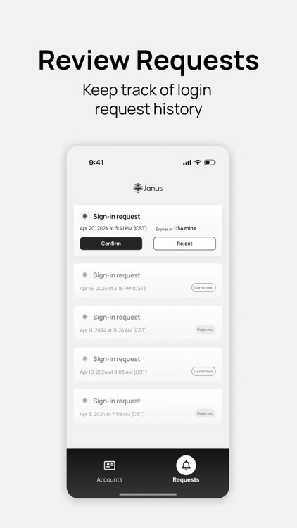 Janus Authenticator screenshot-4