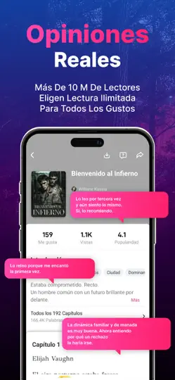 Captura de pantalla de NovelFlow-Libros Ilimitados en iPhone 5