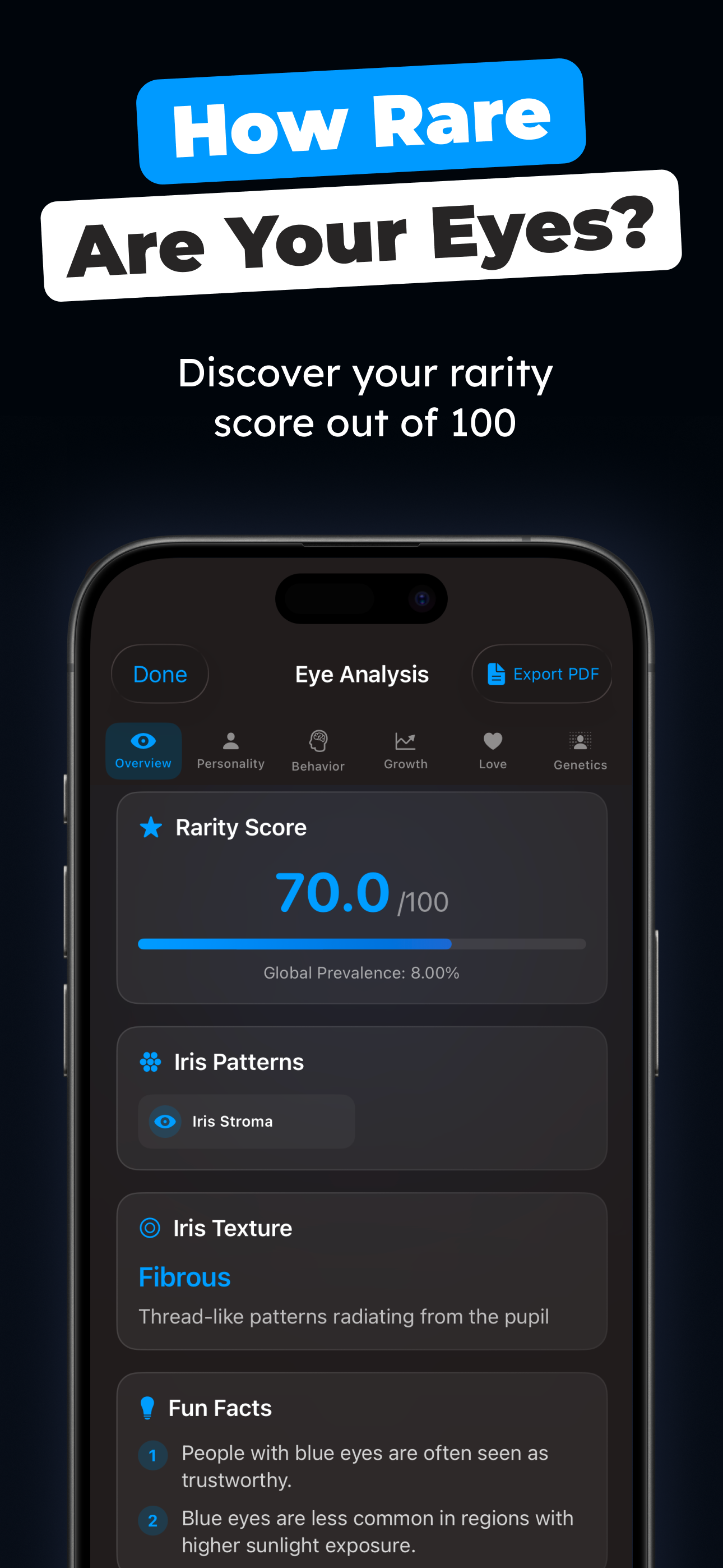 Eye Color Identifier Analyzer screenshot 3