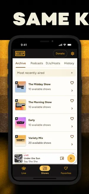 KEXP screenshot 2