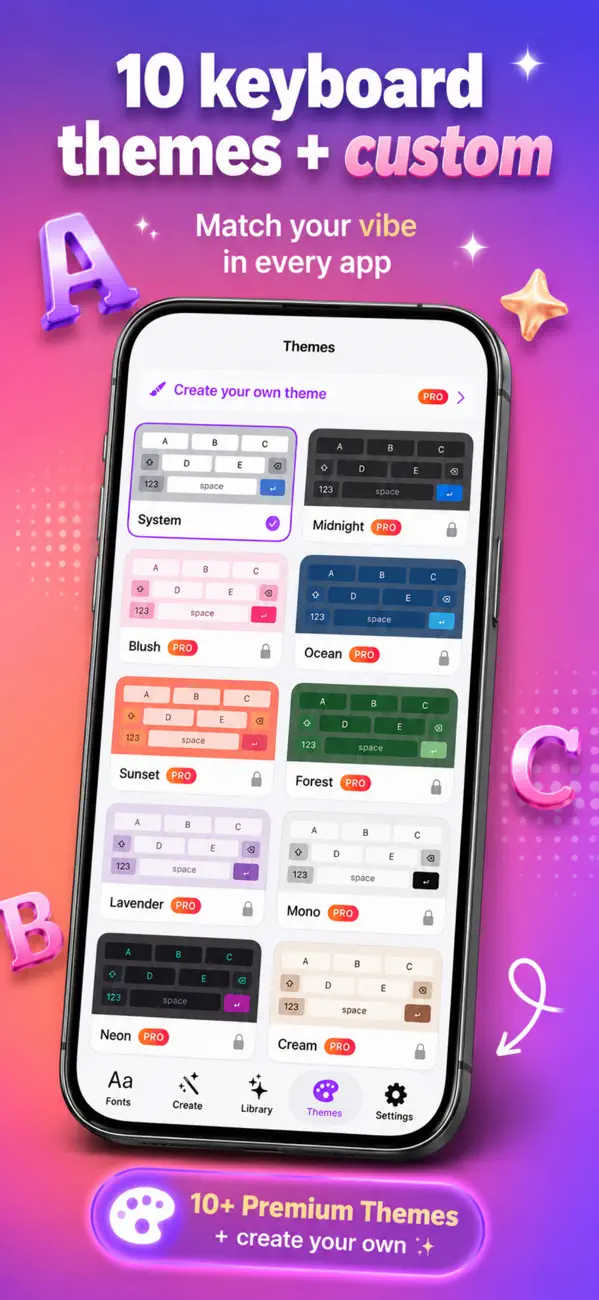 Fonty — Fancy Text Keyboard screenshot