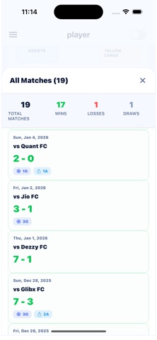 Vanguard FC screenshot