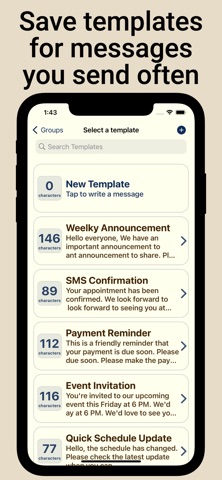 Send Group SMS & Email - BulkX screenshot