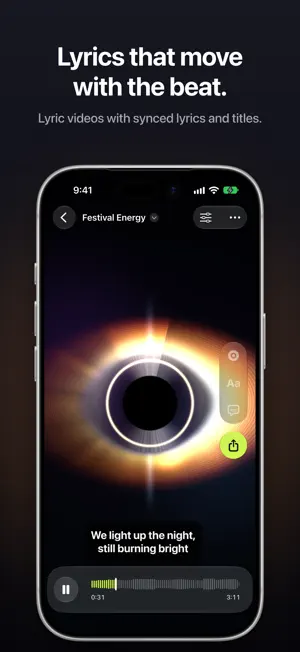 Music Visualizer - Tunely screenshot 2