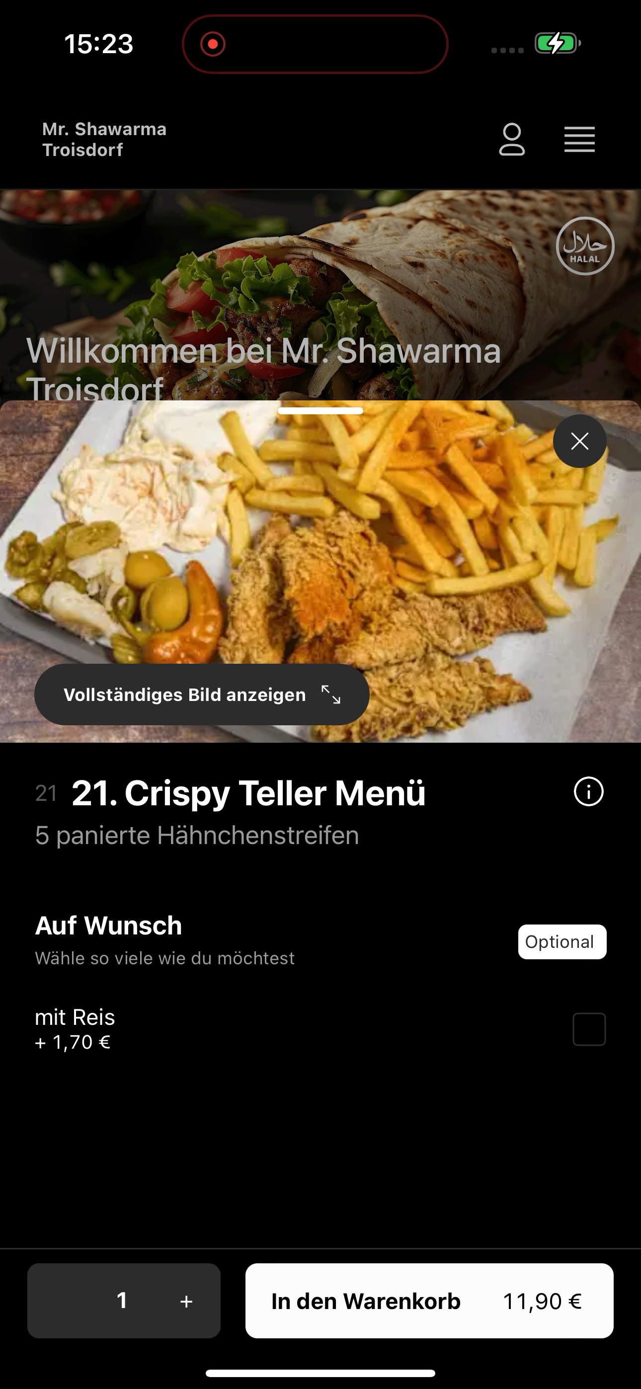 Mr. Shawarma Troisdorf screenshot 6