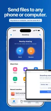 Sharedrop - File Transfer screenshot 1