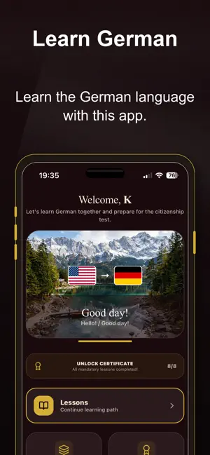 Learn German for Citizenship screenshot 1