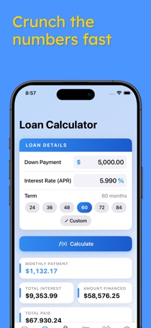 Car & Auto Payment Calculator screenshot