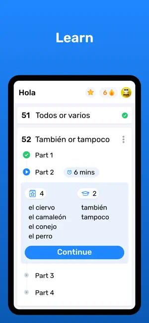 Wlingua - Learn Spanish screenshot 2